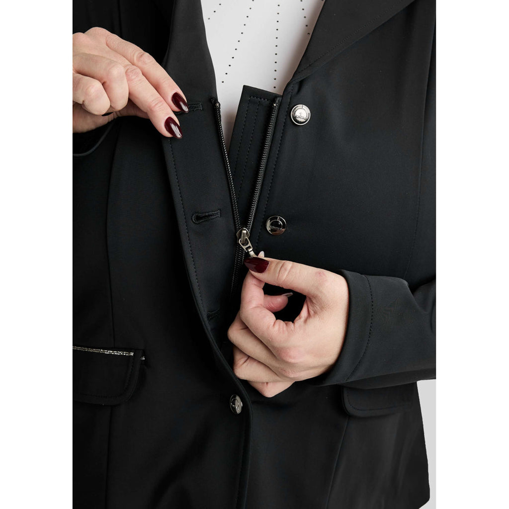 Montar Turnierjacket MoFlair Curve Crystal Schwarz