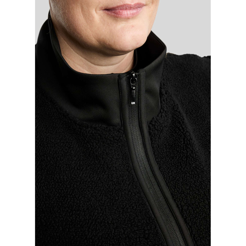 Montar Jacke MoFia Curve Teddy Schwarz
