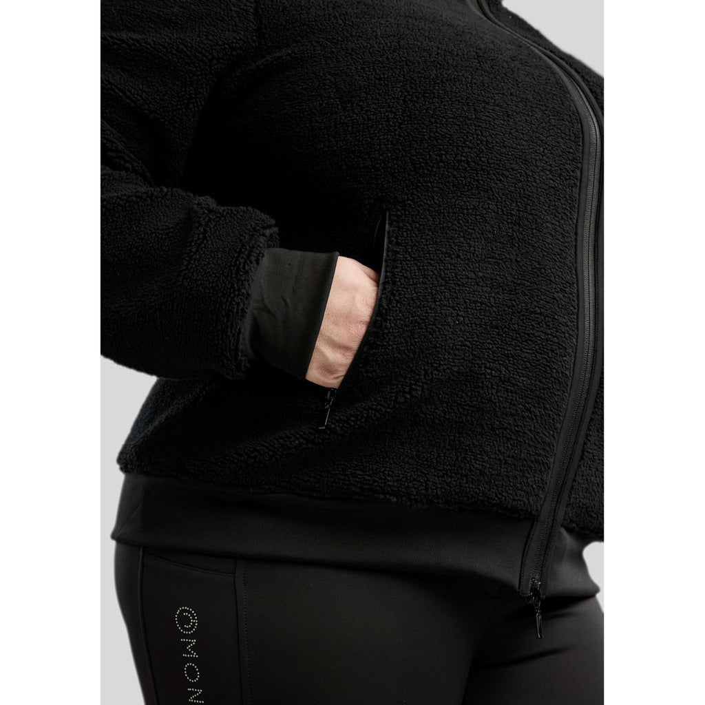Montar Jacke MoFia Curve Teddy Schwarz