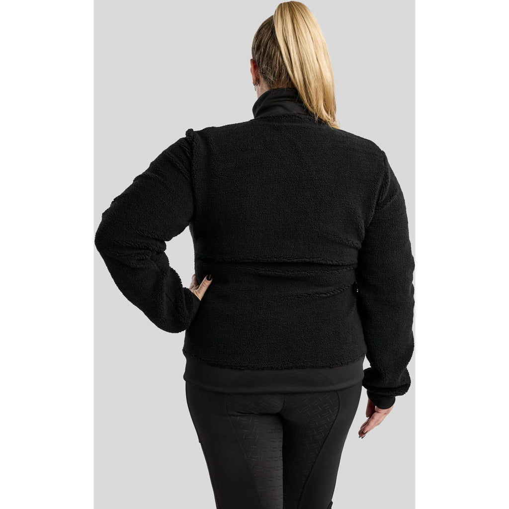 Montar Jacke MoFia Curve Teddy Schwarz