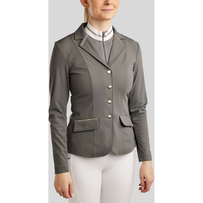 Montar Turnierjacket MoLila Champagne Crystals Grau