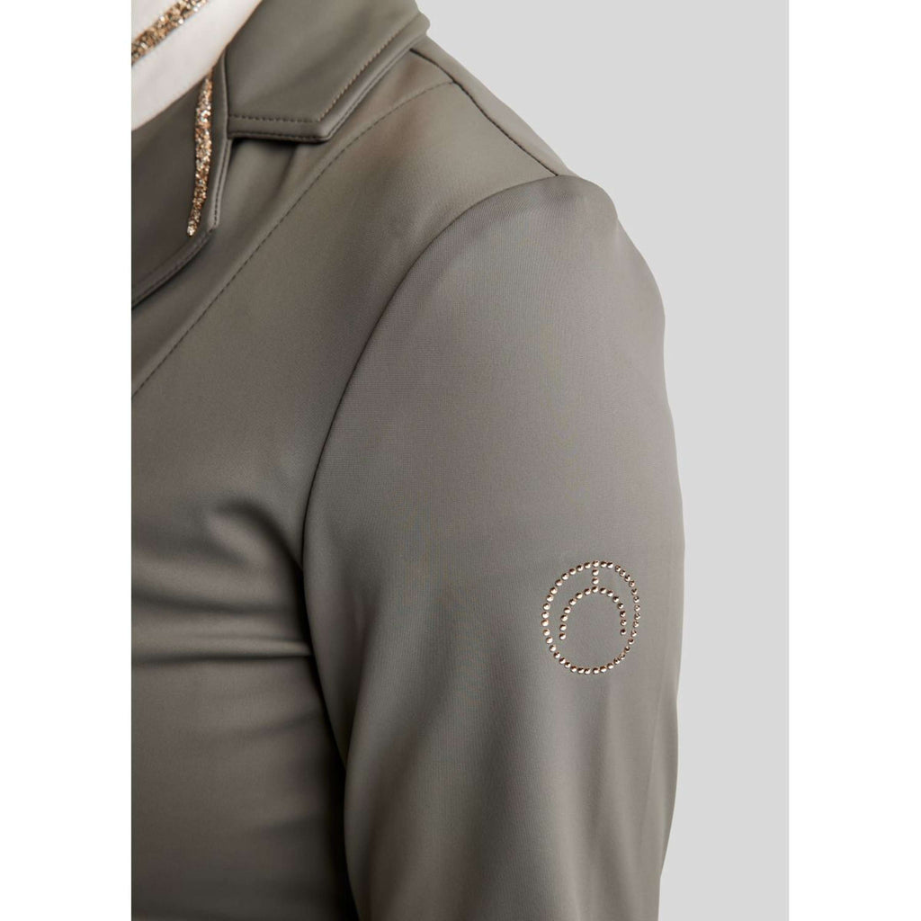 Montar Turnierjacket MoLila Champagne Crystals Grau