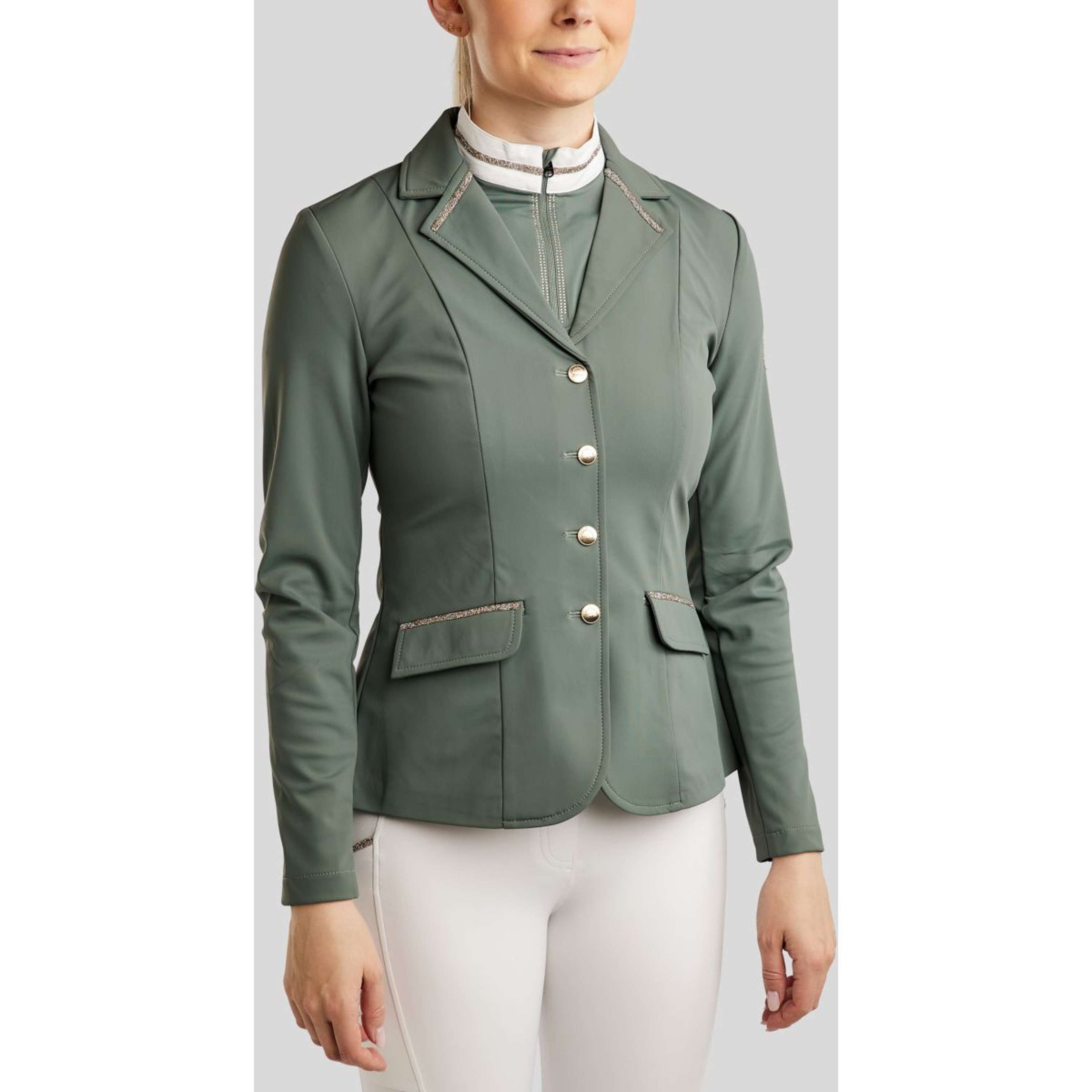 Montar Turnierjacket MoLila Champagne Crystals Jade