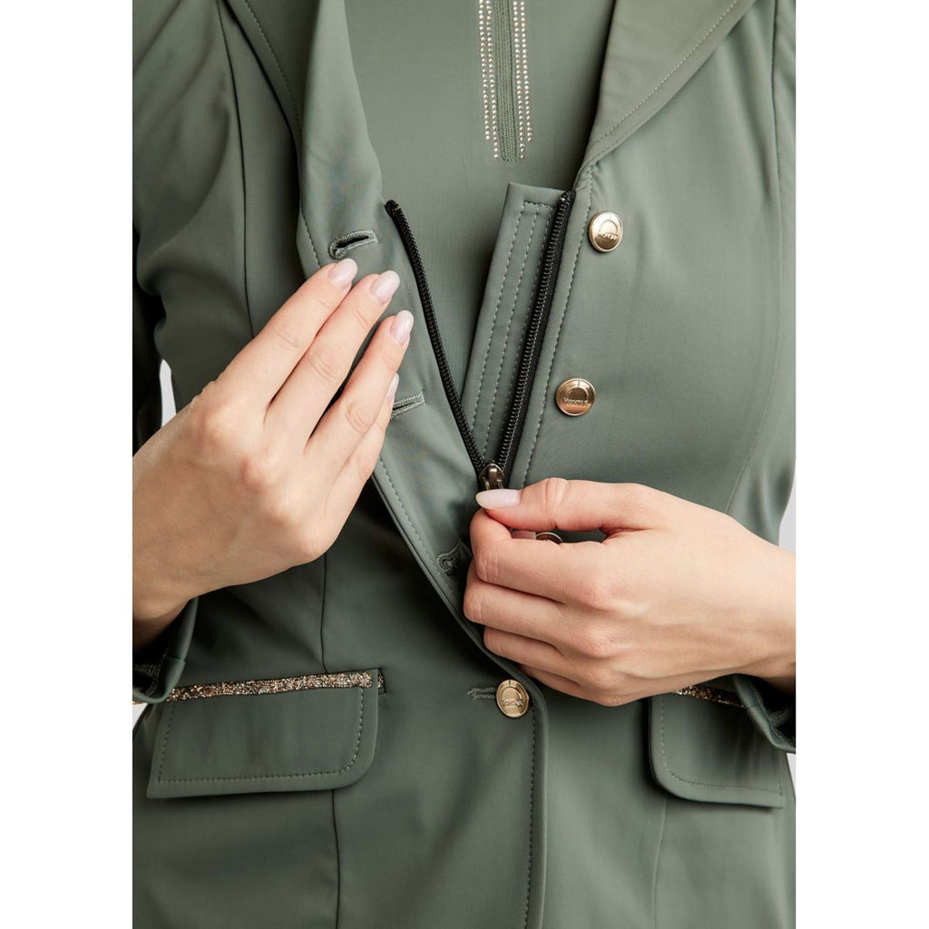 Montar Turnierjacket MoLila Champagne Crystals Jade