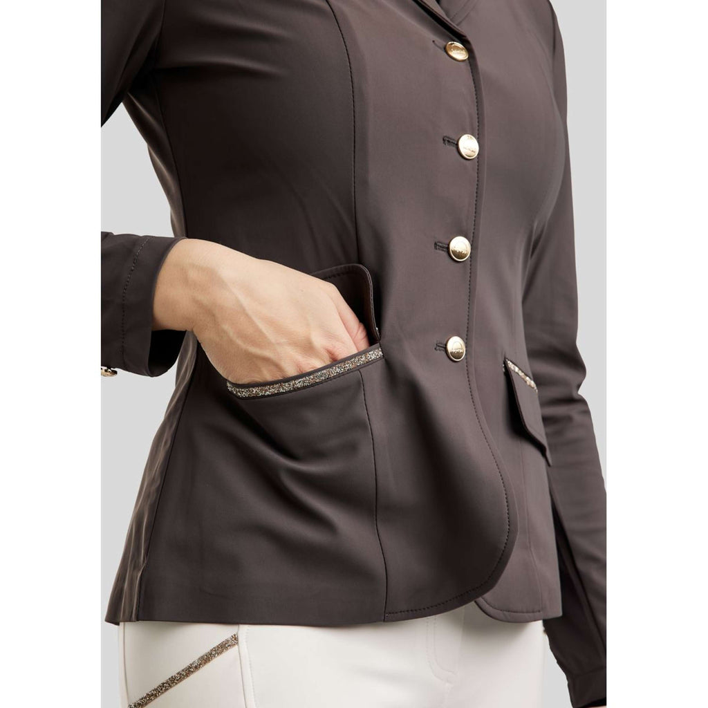 Montar Turnierjacket MoLila Champagne Crystals Slate Grey