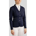Montar Turnierjacket MoPearl Pintucks Gun Metal Crystals Navy