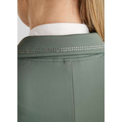 Montar Turnierjacket MoPearl Pintucks Gun Metal Crystals Jade