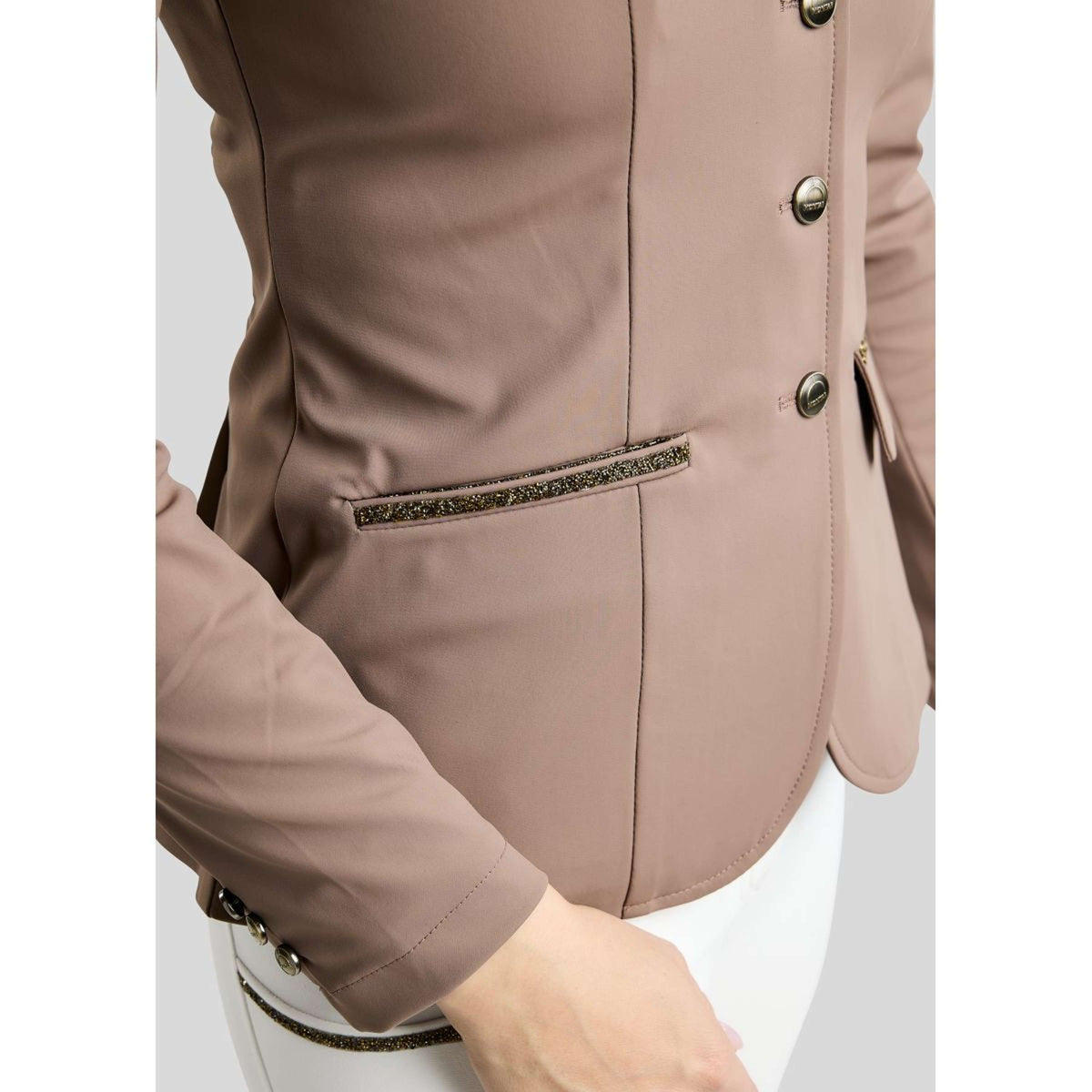 Montar Turnierjacket MoEve Golden Quartz Crystals Nougat Brown
