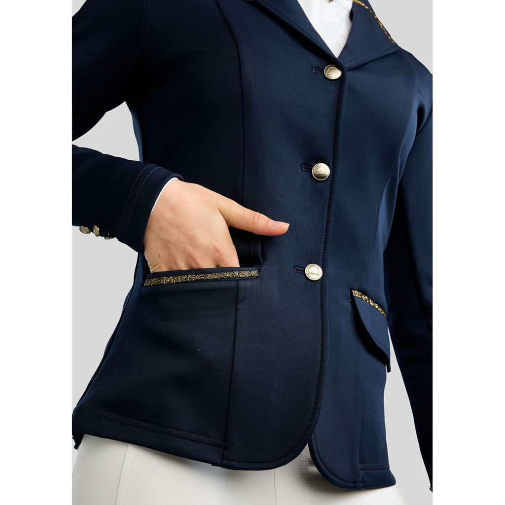 Montar Turnierjacket MoEve Golden Quartz Crystals Kids Navy