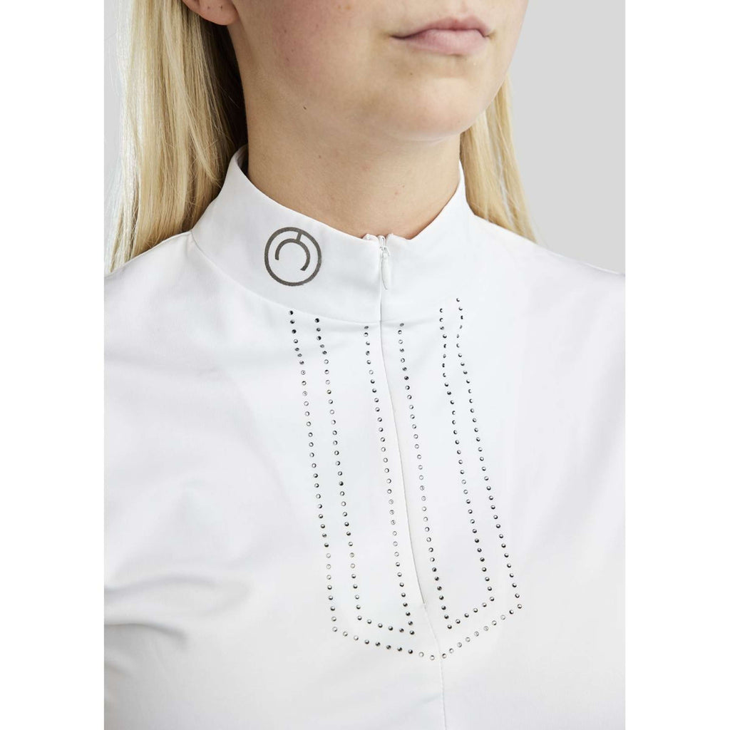 Montar Turniershirt MoViolet II Weiß