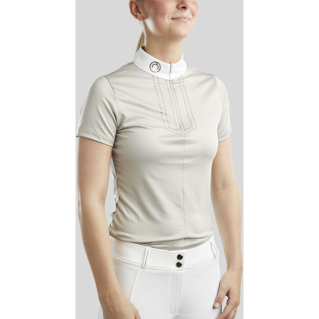 Montar Turniershirt MoViolet II Silber Grau
