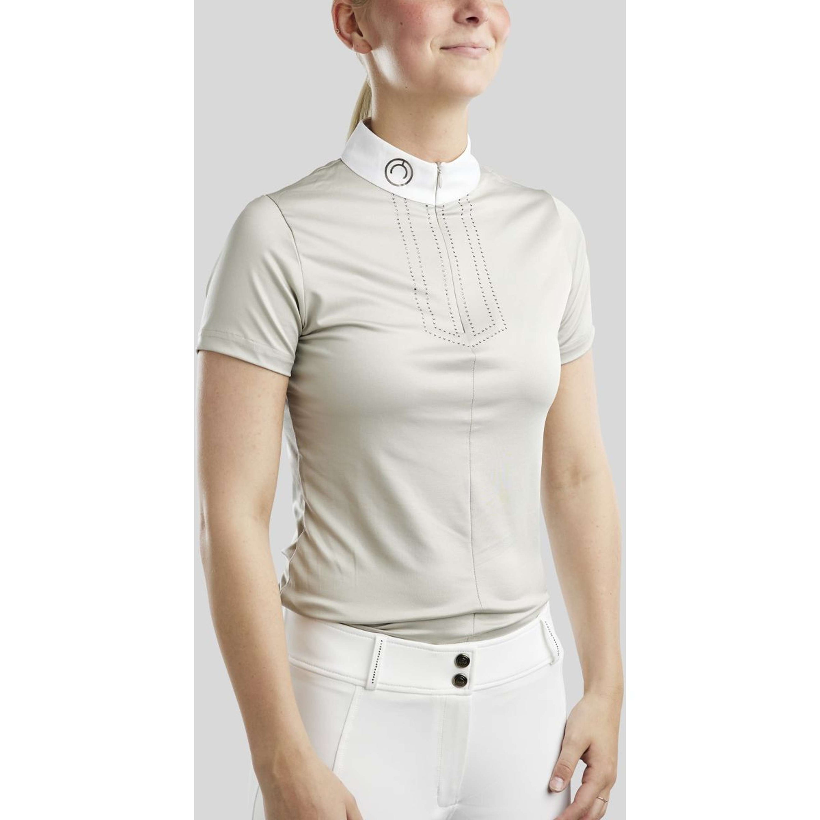 Montar Turniershirt MoViolet II Silber Grau