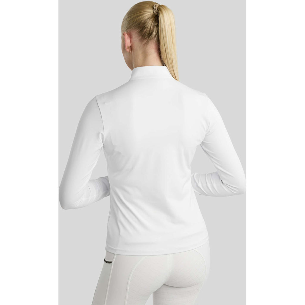 Montar Turniershirt MoFair Lange Ärmel Weiß