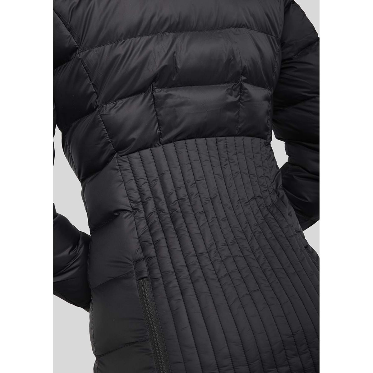 Montar Lange Jacke MoAthena Schwarz