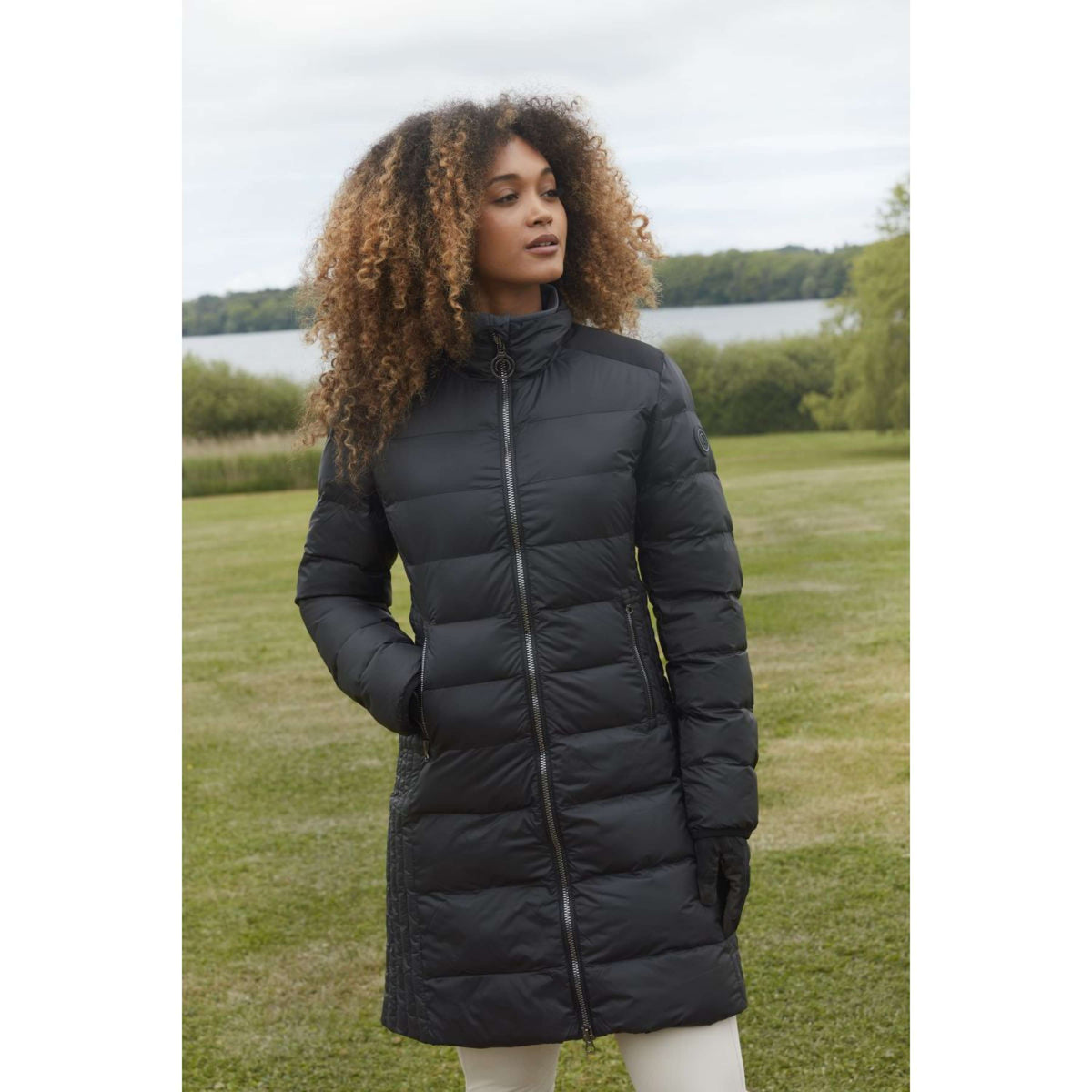 Montar Jacke MoAmber Mittel Schwarz