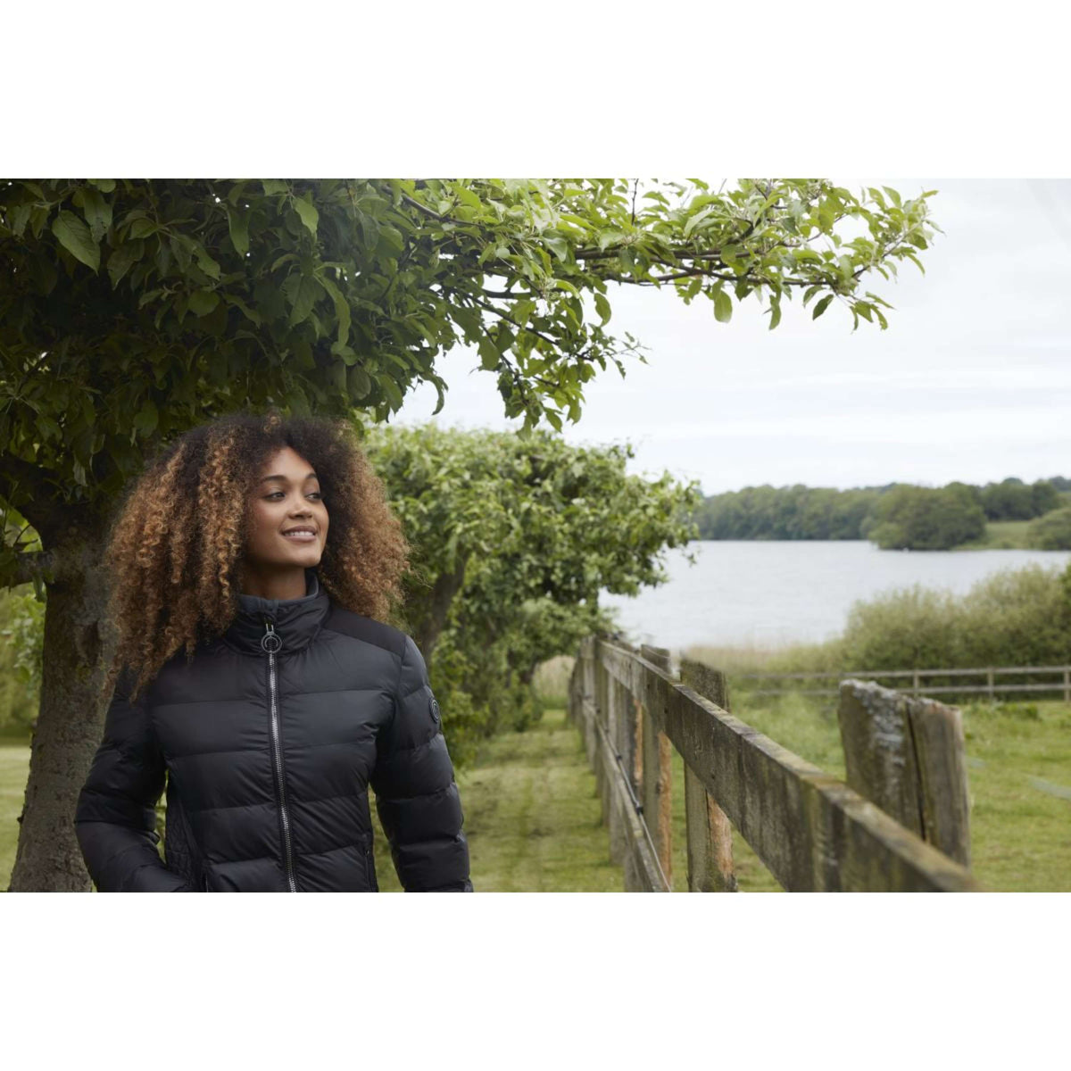 Montar Jacke MoAmber Mittel Schwarz