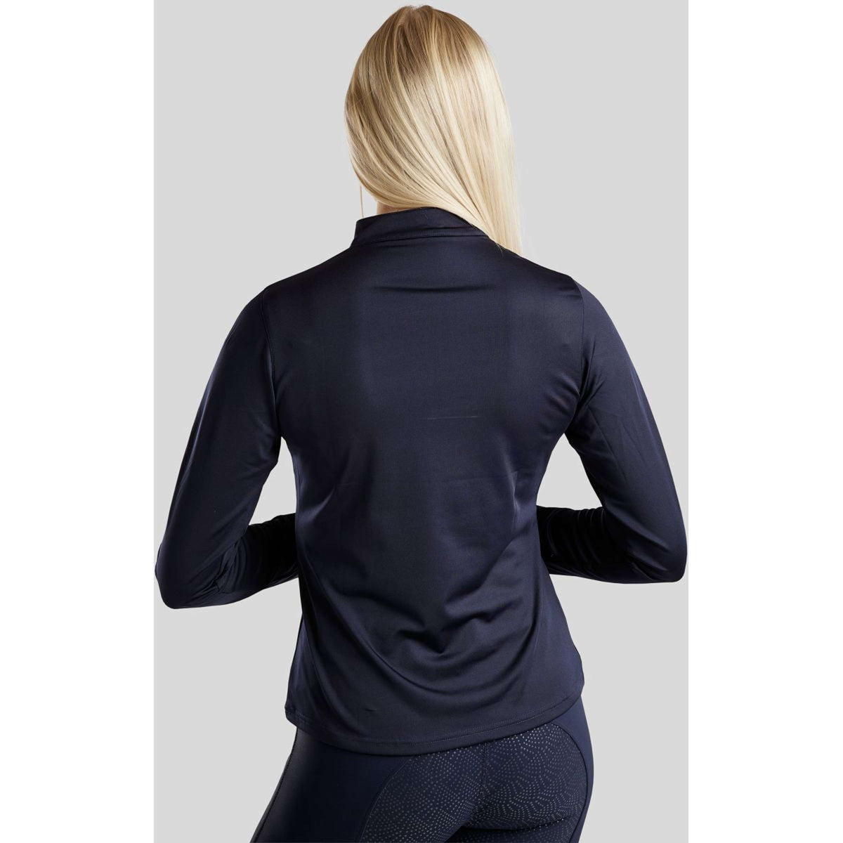 Montar Shirt Everly Crystal Logo Lange Ärmel Navy