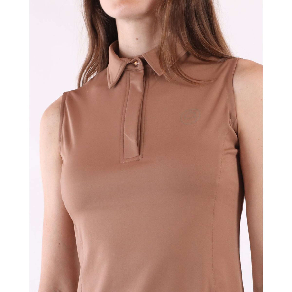 Montar Poloshirt Fiona Ärmellos Moonstone