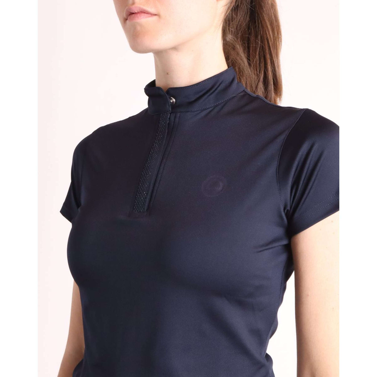 Montar Shirt Briella Crystal Kurze Ärmel Dark Navy