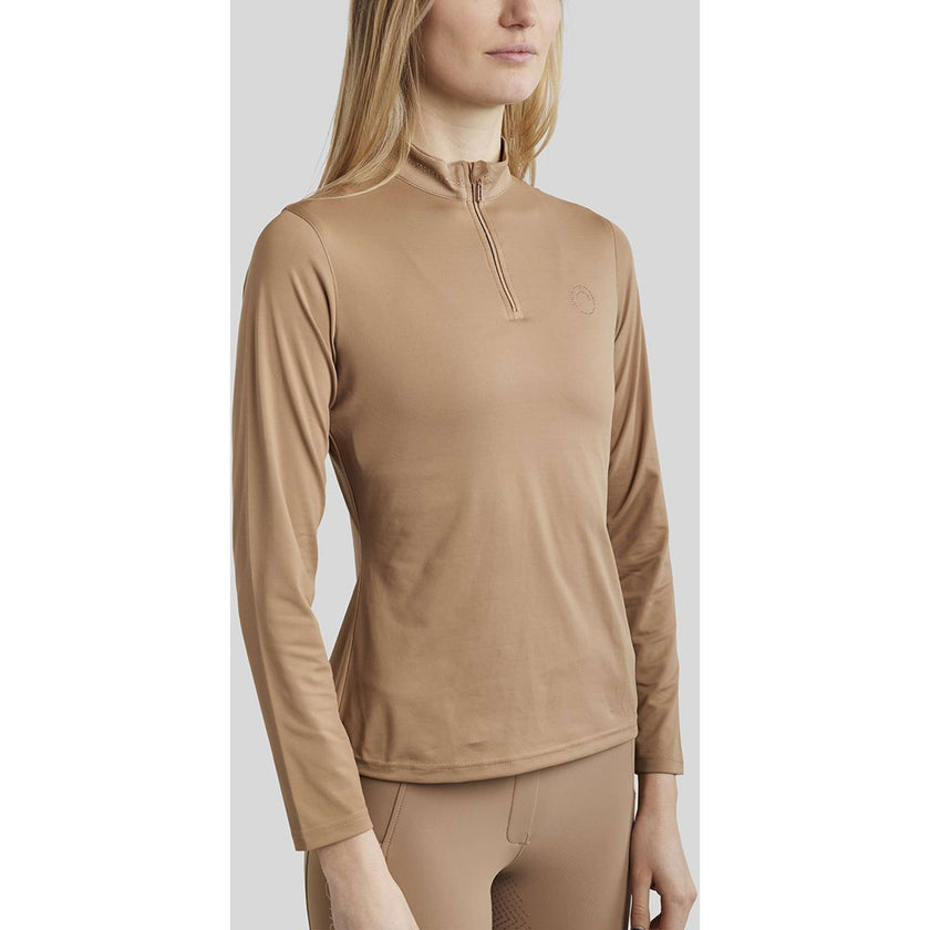 Montar Shirt MoEverline Lange Ärmel Latte