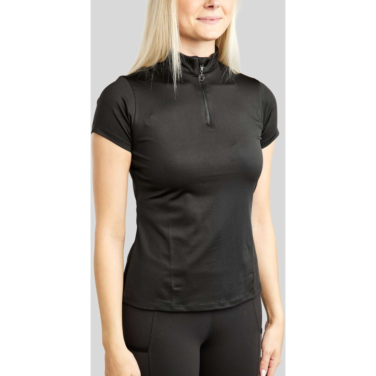 Montar T-Shirt MoElaine Lasercut Logo Schwarz