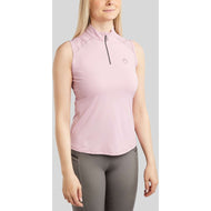 Montar Shirt MoPearl Pintuck Ärmellos Candy Pink