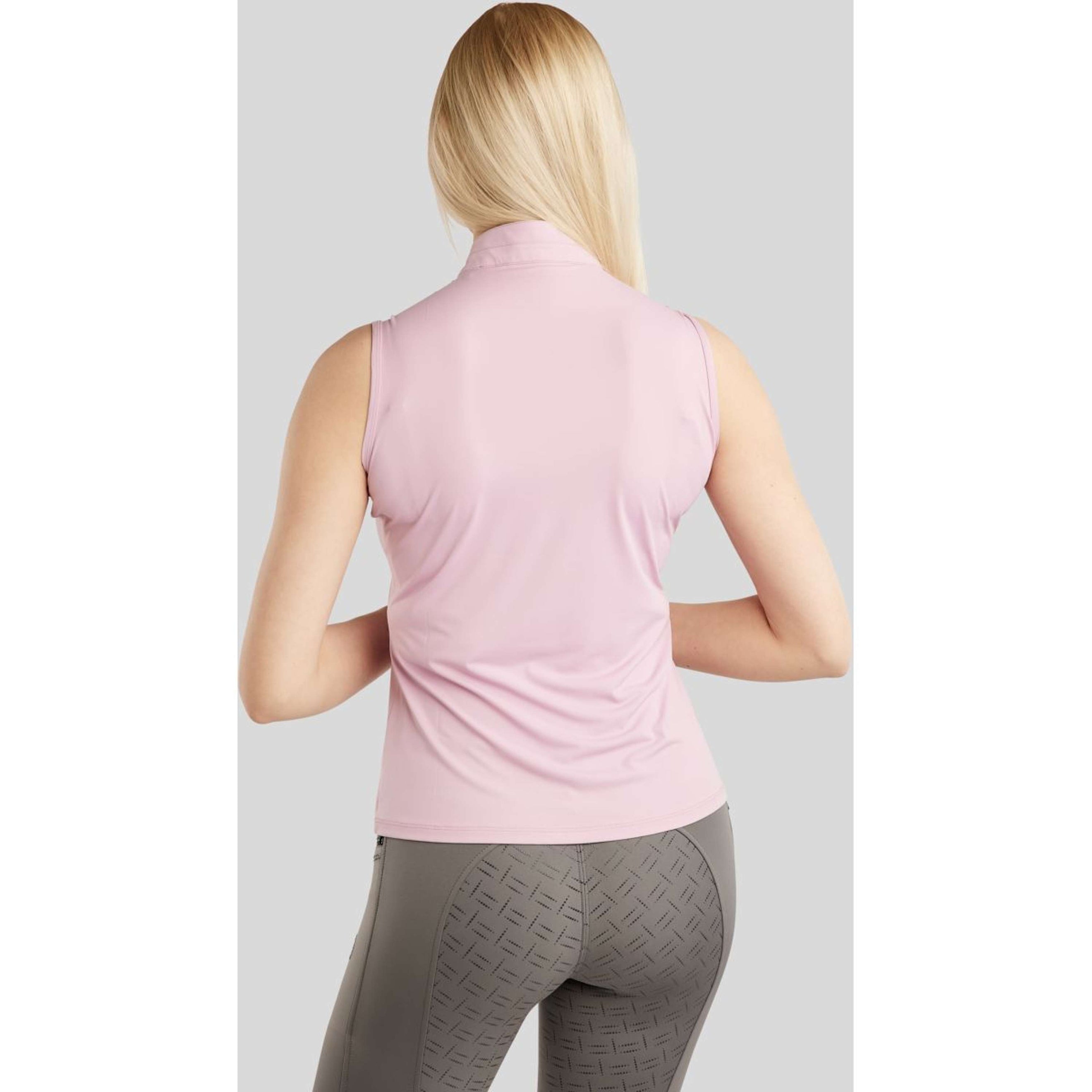 Montar Shirt MoPearl Pintuck Ärmellos Candy Pink Montar Shirt MoPearl Pintuck Ärmellos Candy Pink