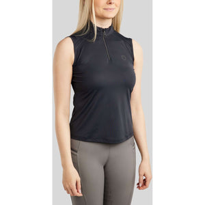 Montar Shirt MoPearl Pintuck Ärmellos Navy Montar Shirt MoPearl Pintuck Ärmellos Navy