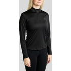 Montar Shirt MoEverline Golden Quartz Crystals Lange Ärmel Schwarz