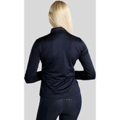 Montar Shirt MoEverline Golden Quartz Crystals Lange Ärmel Navy