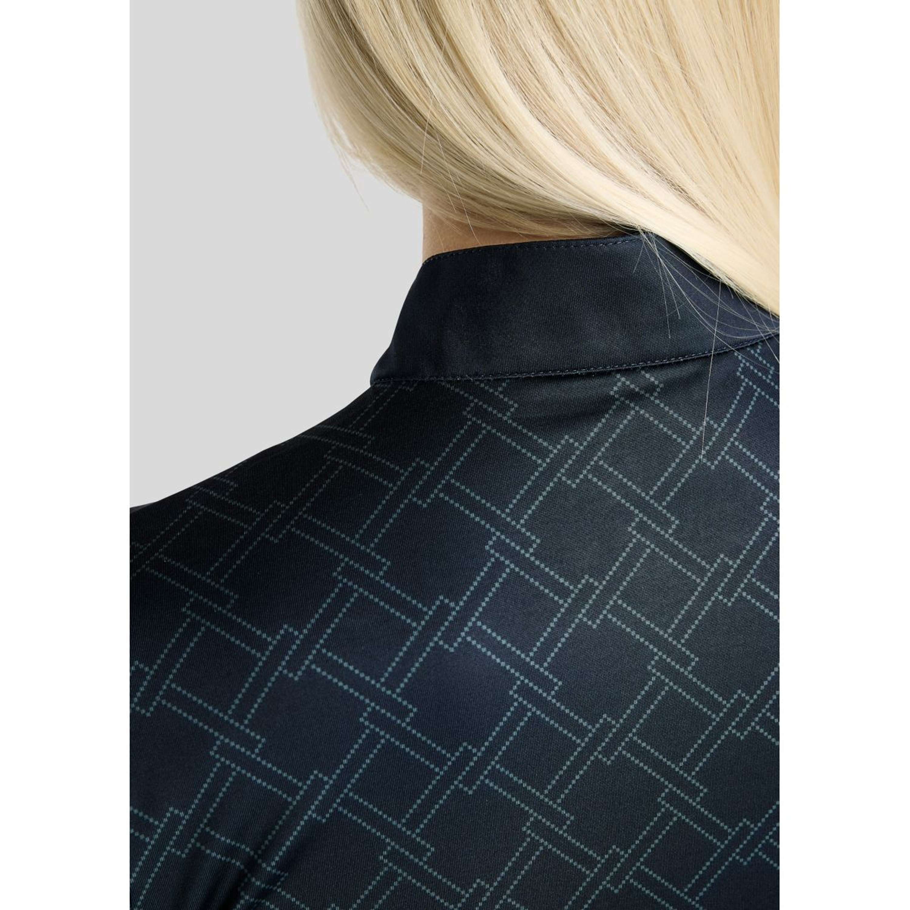 Montar Shirt MoLeia Lumber Check All Over Printed Lange Ärmel Navy
