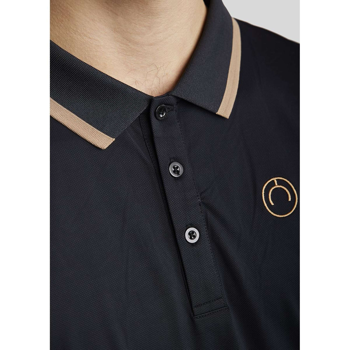 Montar Polo MoDrake Logo Herren Schwarz