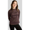 Montar Shirt MoEverline Golden Quartz Crystals Kids Lange Ärmel Black Peony