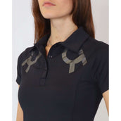 Rebel Poloshirt Shiny Seam Navy