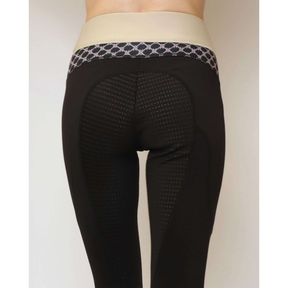 Rebel Reitleggings AO Printed Schwarz