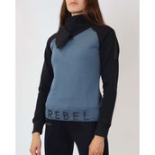 Rebel Pullover Contrast Navy