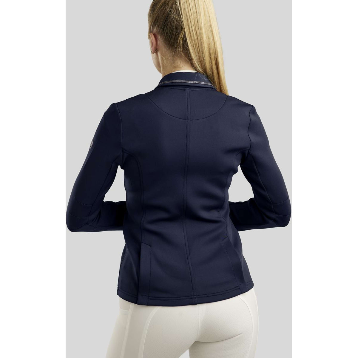 Rebel Turnierjacket Rosegold Crystals 2.0 Navy