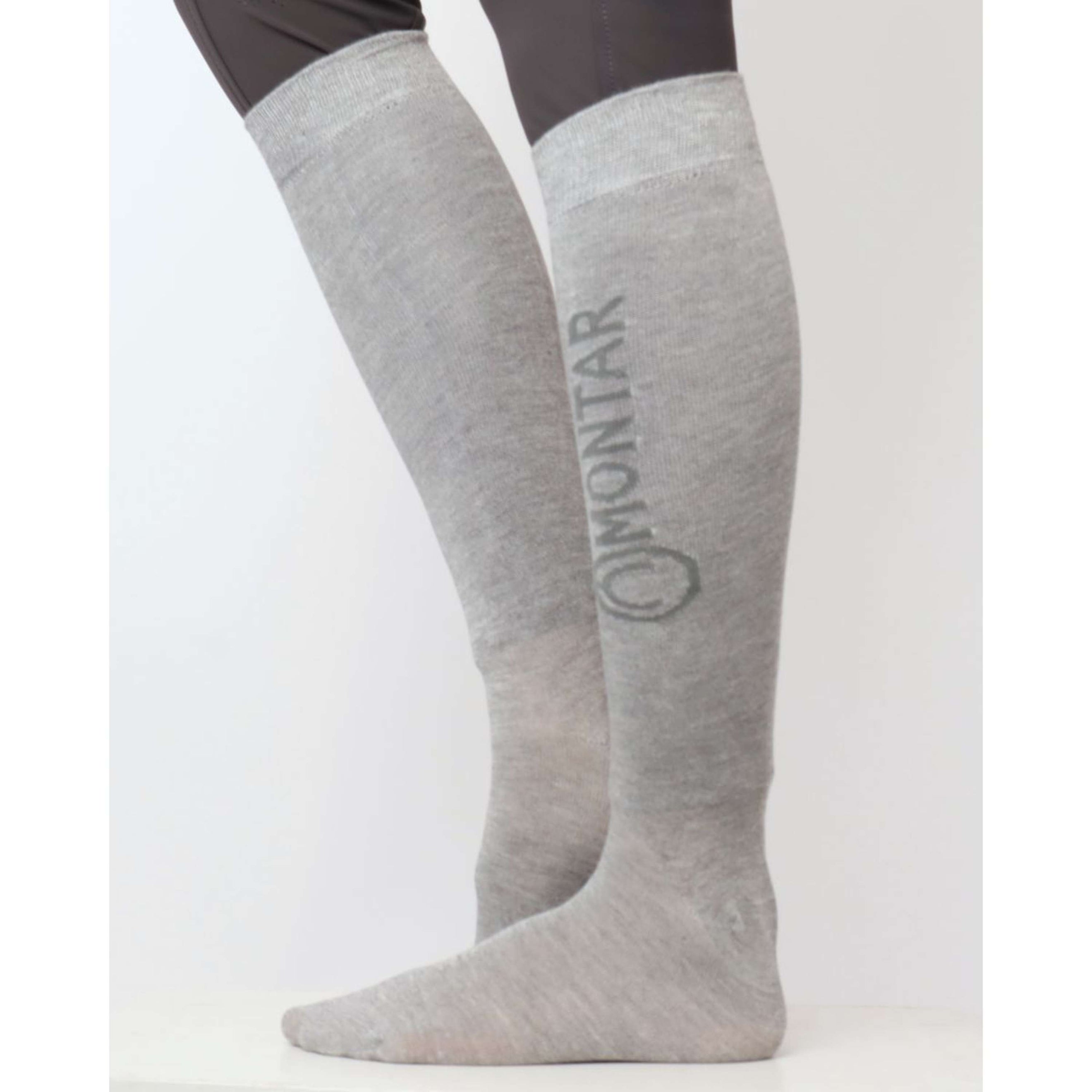 Montar Socken Bamboo mit Logo Grau Montar Socken Bamboo mit Logo Grau