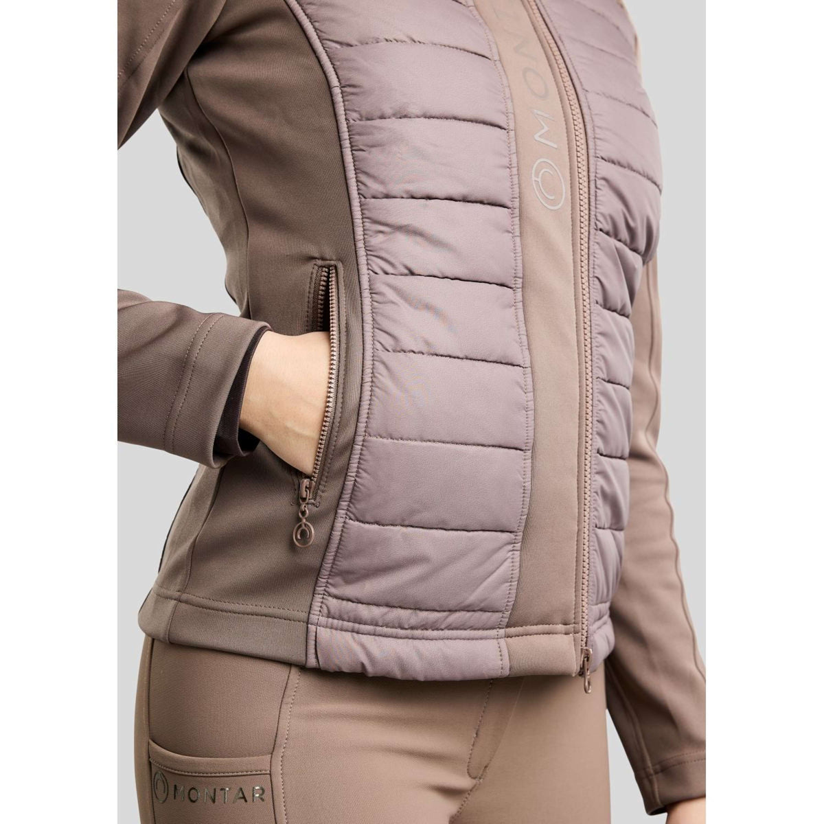 Montar Jack Emma Quilt Nougat Brown