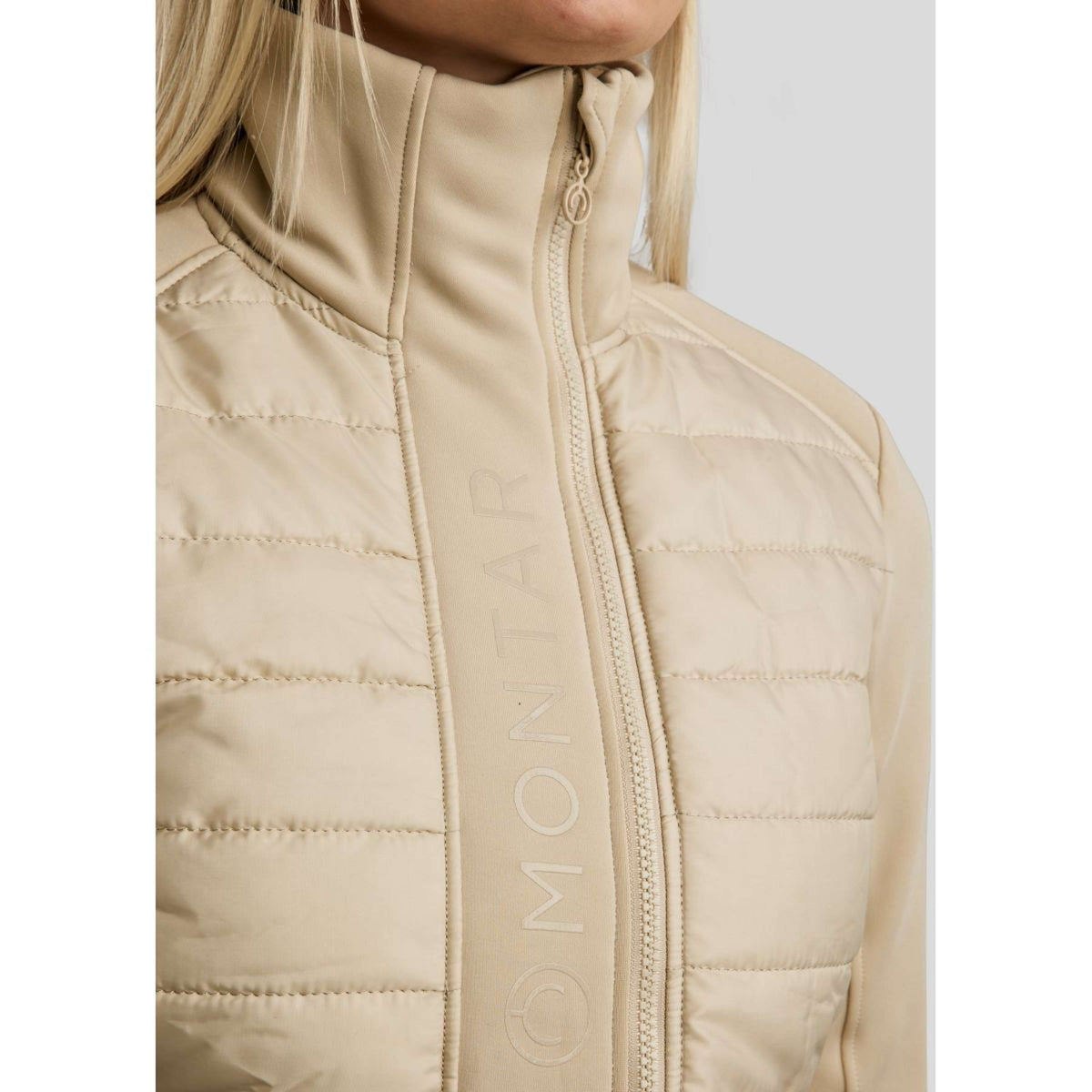 Montar Jacke Emma Warm Light Grey