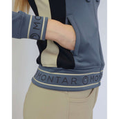 Montar Jacke Alia Viv Logotape Dove Blue