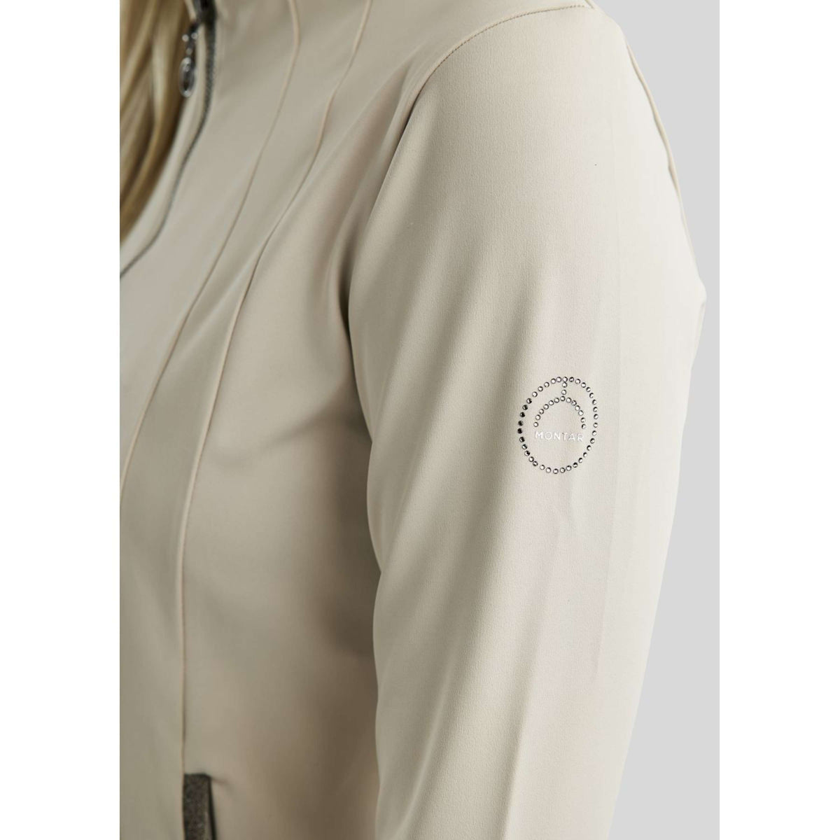 Montar Jacke MoGloria Silber Grau