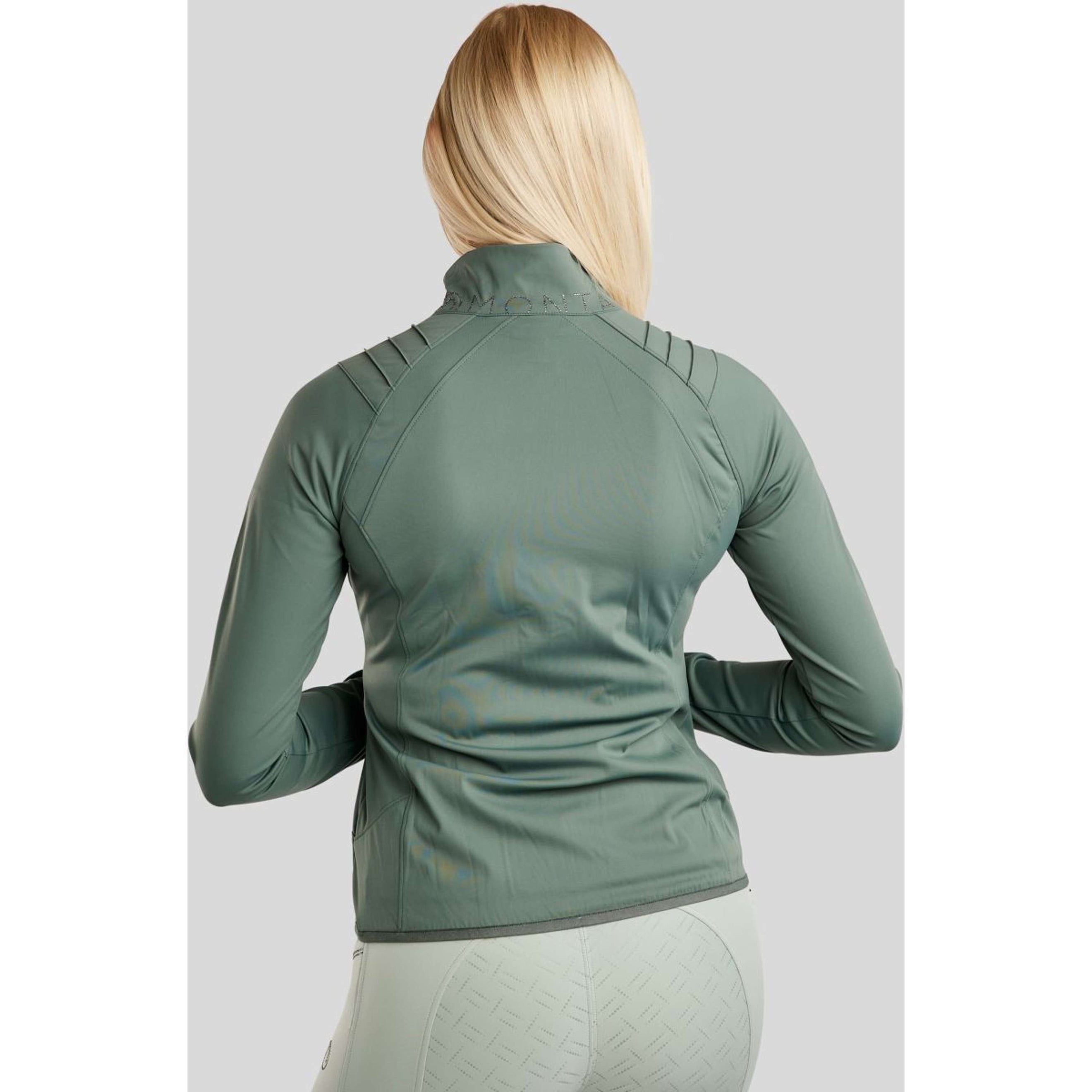 Montar Jack MoPearl Pintuck Gun Metal Crystals Jade Montar Jack MoPearl Pintuck Gun Metal Crystals Jade