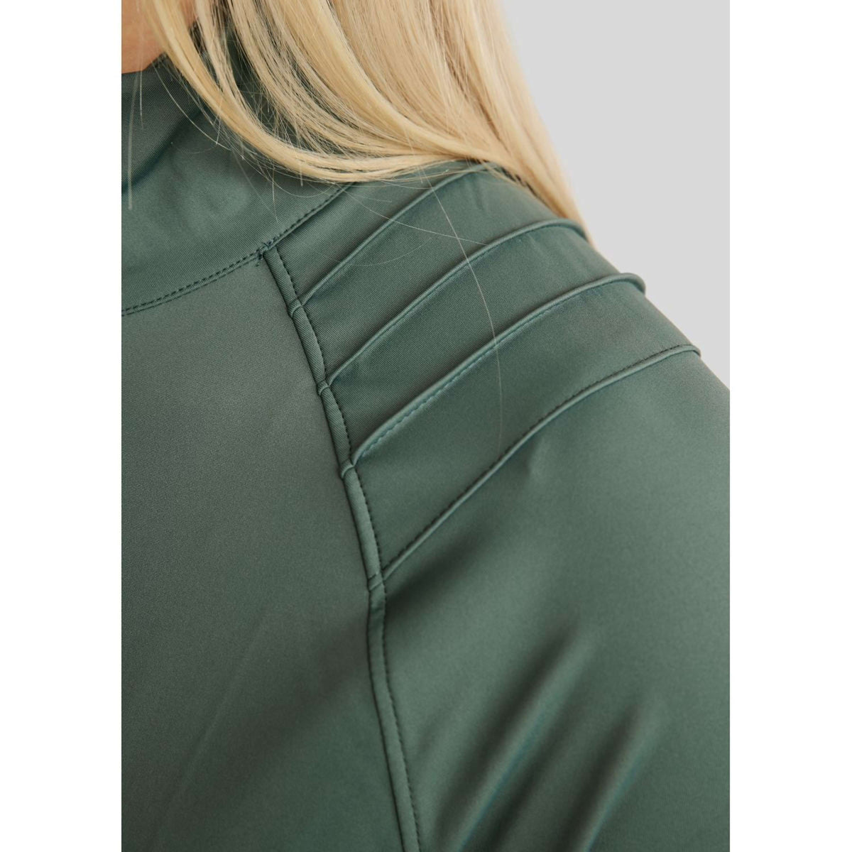 Montar Jack MoPearl Pintuck Gun Metal Crystals Jade