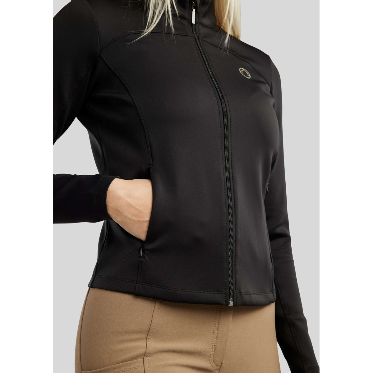 Montar Jacke MoDahne Schwarz