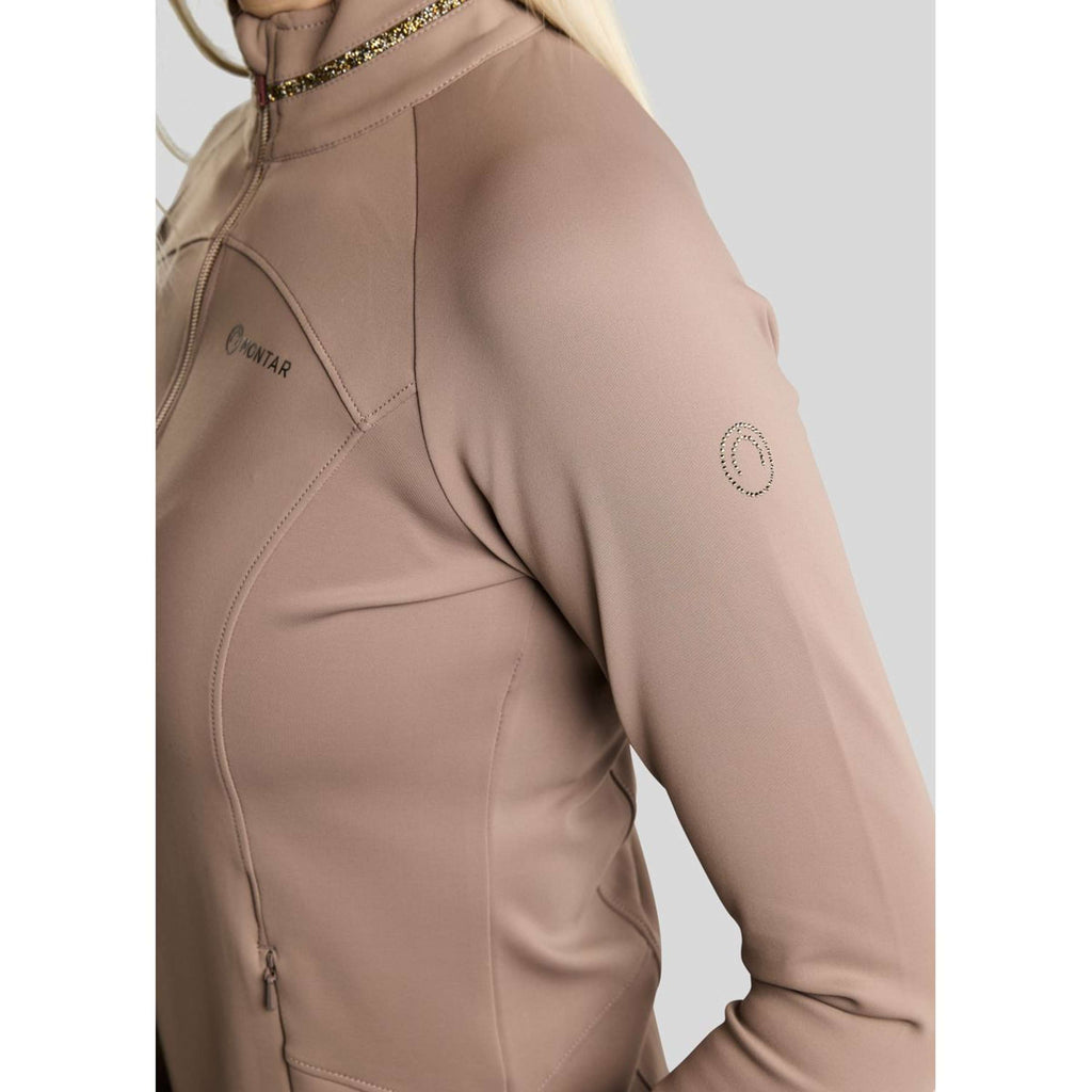 Montar Jacke MoVeronica Golden Quartz Crystal Nougat Brown