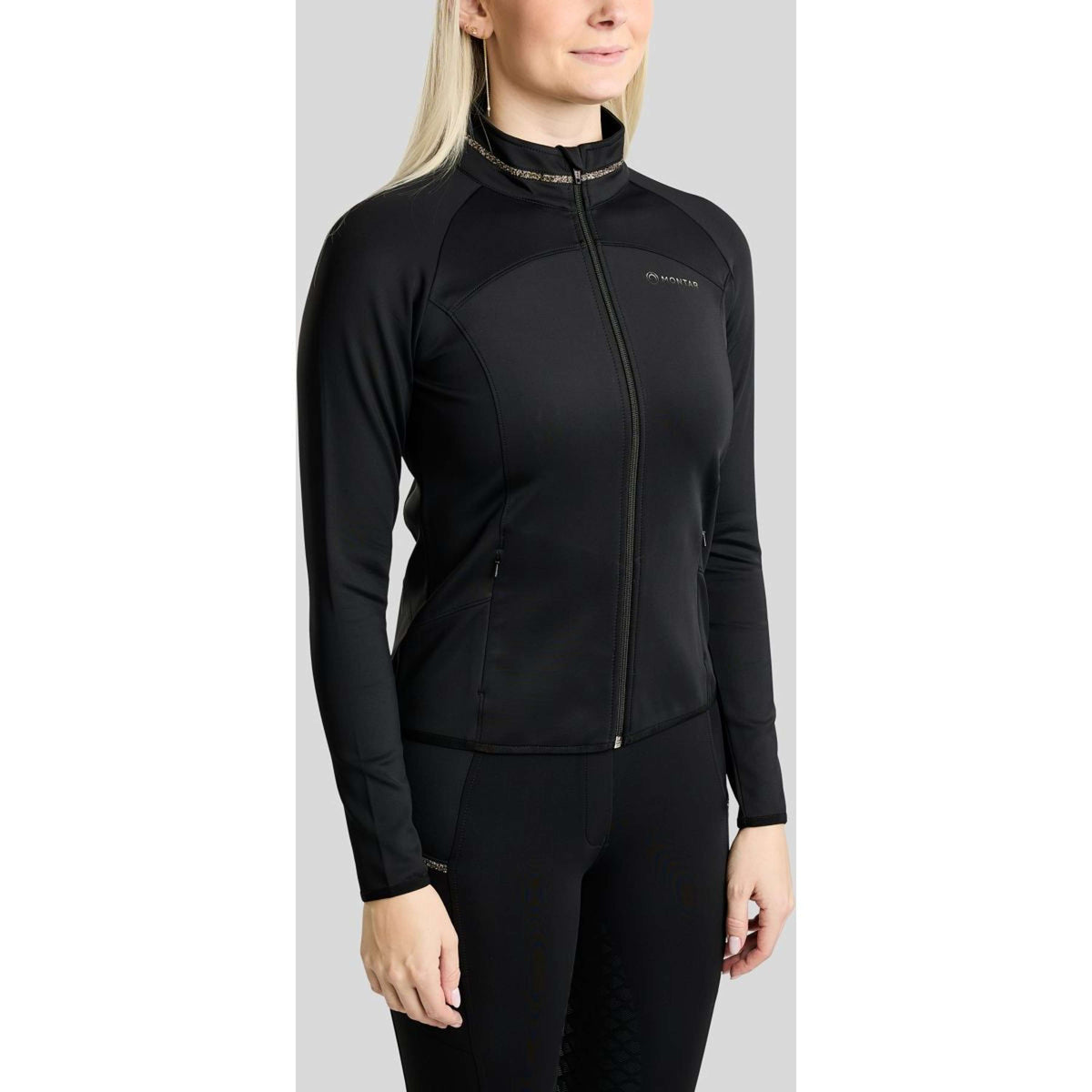 Montar Jacke MoVeronica Golden Quartz Crystal Schwarz