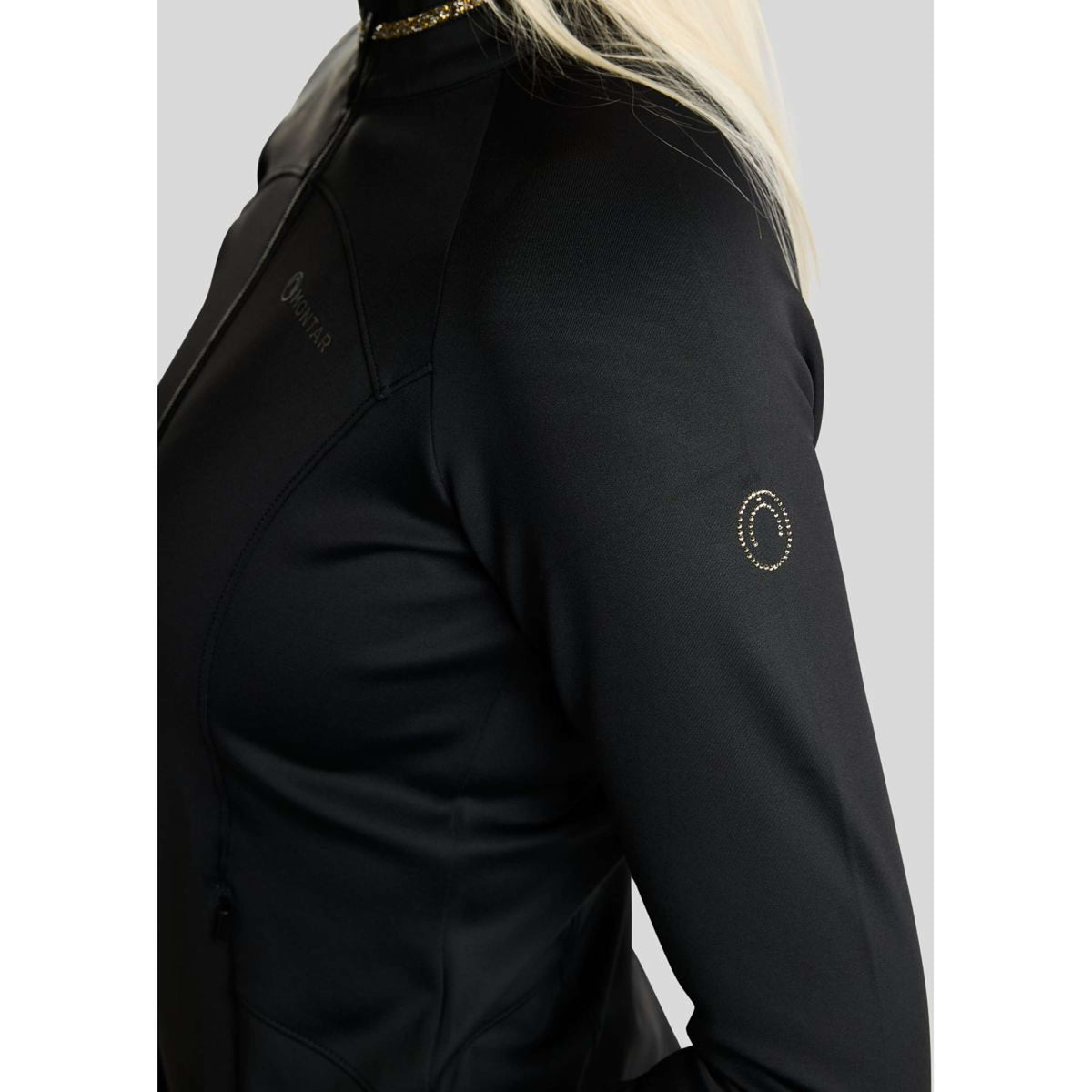 Montar Jacke MoVeronica Golden Quartz Crystal Schwarz