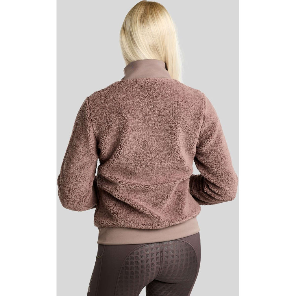 Montar Jacke MoEbba Teddy Pile Golden Quartz Nougat Brown