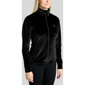 Montar Jacke MoValerie Velvet Golden Quartz Crystals Schwarz
